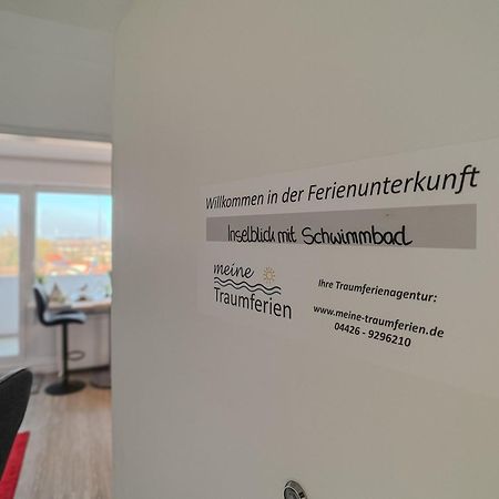 Fewo Inselblick Mit Schwimmbad - ホールマージール エクステリア 写真